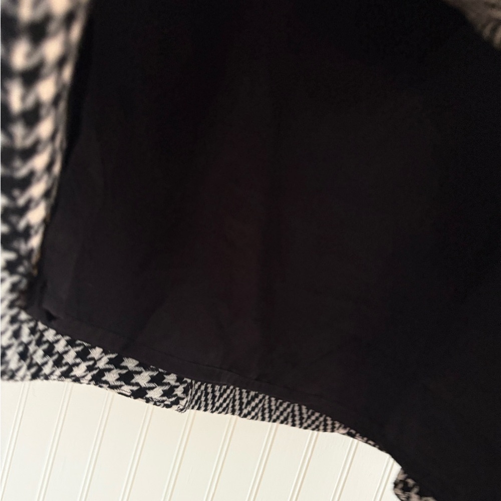 Ann Taylor Houndstooth Wool Skirt Size 12 - Picture 4 of 5